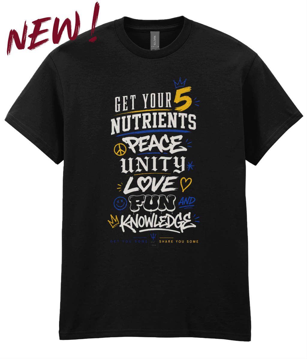 5 Nutrients: Peace, Love, Unity, Fun & Knowledge